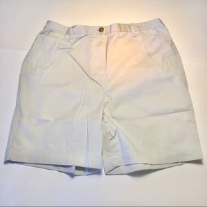 Lands’ End Twill Shorts NWT